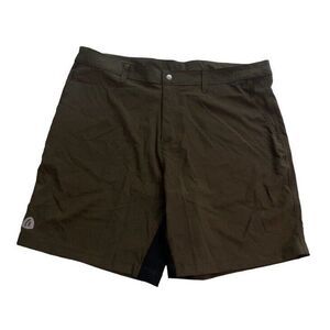 Sierra Designs Shorts Mens XXL Hiking Outdoor Green Performance Gorpcore 8‎ in